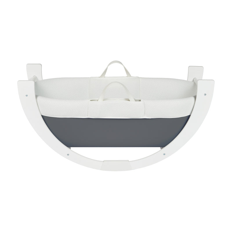 Shnuggle Dreami Moses Basket Stand Slate Grey Bumpstart Babyshop