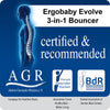 Ergobaby Evolve 3-in-1 Bouncer - Charcoal Grey