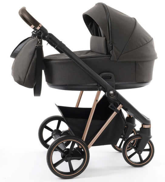 Babystyle Prestige Travel System Bundle - Earth/Copper Vogue Chassis