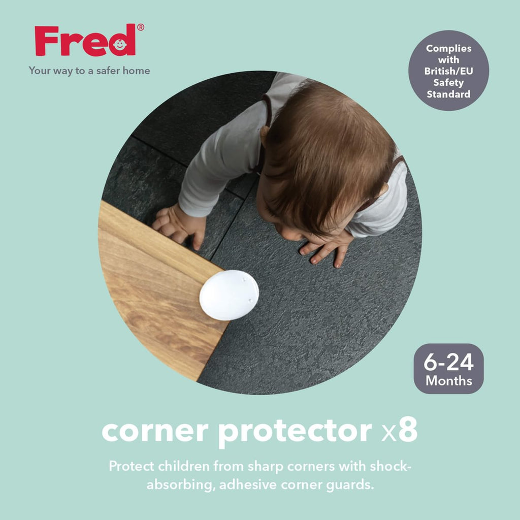 White online corner protectors