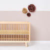 Little Green Sheep Organic Cot and Cotbed Fitted Sheet - Honey Rice