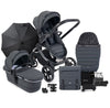 iCandy Peach 7 Complete Travel System and Accessory Bundle - Phantom/Dark Grey