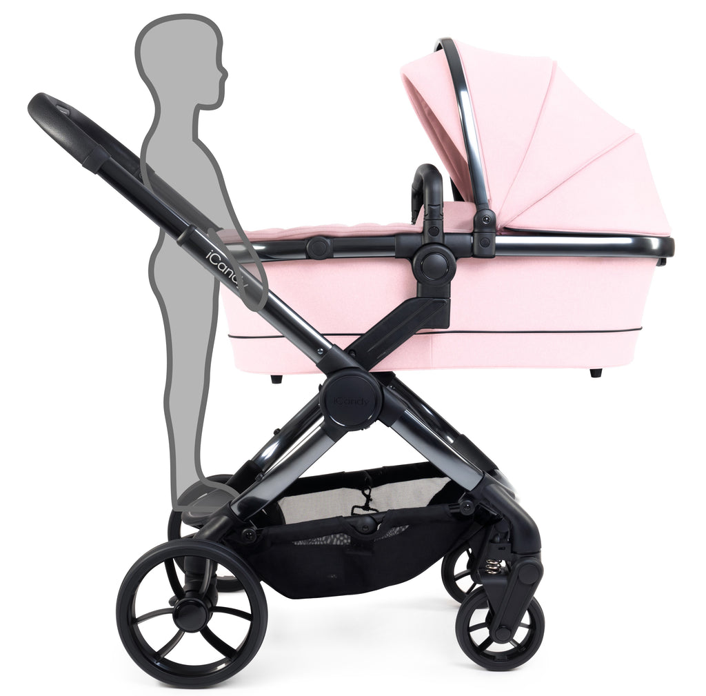 iCandy Peach 7 Complete Travel System and Accessory Bundle Blush Bumpstart Babyshop