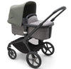 Bugaboo Fox 5 Travel System Package - Black/Grey Melange Base with Sun Canopy