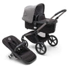 Bugaboo Fox 5 Travel System - Graphite/Midnight Black Base with Sun Canopy