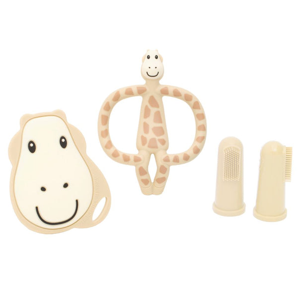 Matchstick Monkey Teething Starter Set - Gigi Giraffe