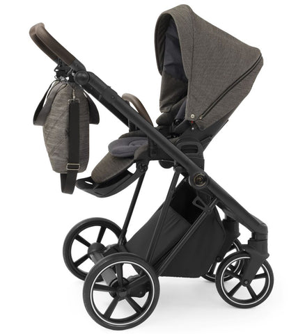 Babystyle Prestige Pram and Accessory Bundle - Mountain/Black Vogue Chassis