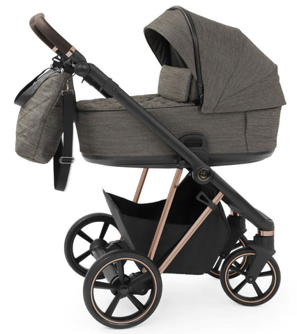 Babystyle Prestige Pram and Accessory Bundle - Mountain/Copper Vogue Chassis