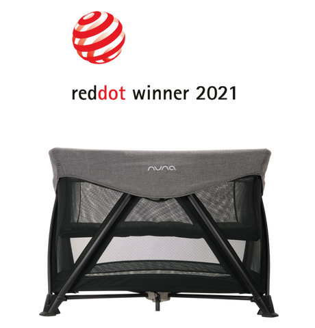 Nuna Sena Aire Travel Cot - Charcoal