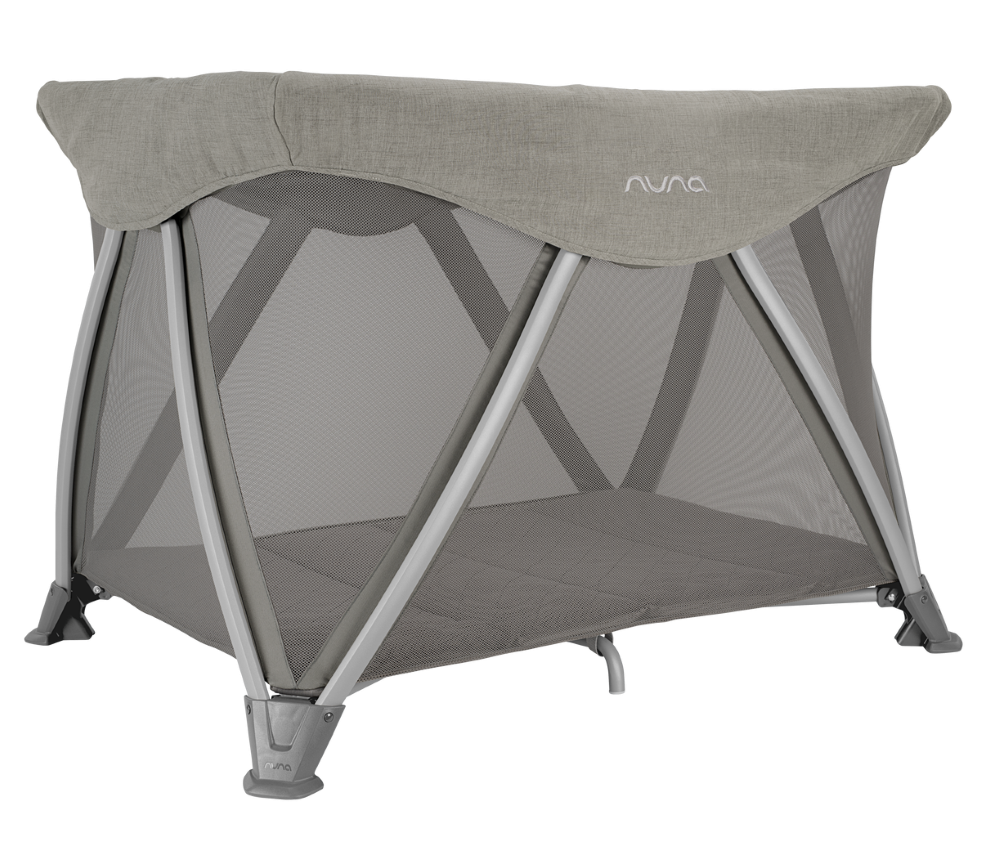 Nuna Sena Aire Travel Cot Frost Bumpstart Babyshop