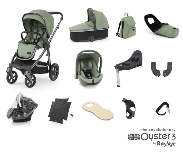 oyster 3 travel system spearmint