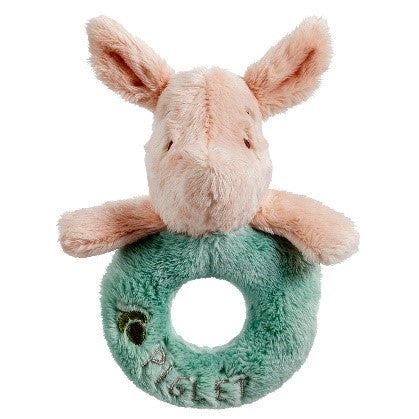 Hundred Acre Wood  Classic Piglet Ring Rattle