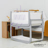 SnüzPod4 Bedside Crib - Dove Grey