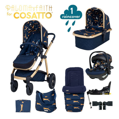 Cosatto X Paloma Wow 2 Everything Travel System Bundle - On the Prowl