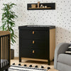 CuddleCo Rafi 3 Piece Furniture Set - Oak & Black
