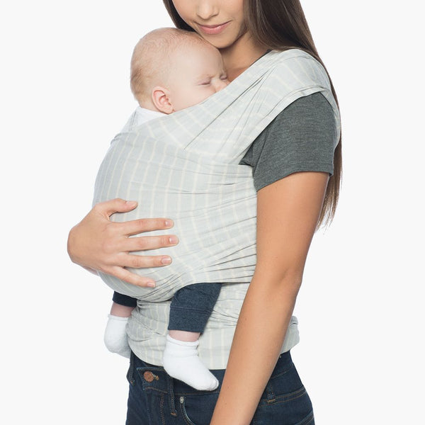 Ergobaby Aura Baby Wrap - Grey Stripes