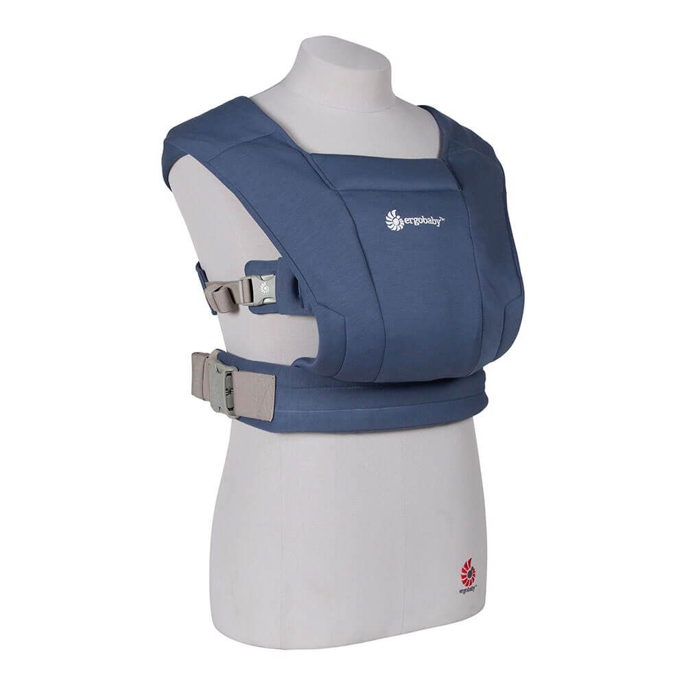 Ergobaby Embrace Baby Carrier Soft Navy Bumpstart Babyshop