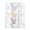 Aden + Anais Disney Baby 3pk Classic Swaddles - Mickey Mouse + Minnie Mouse