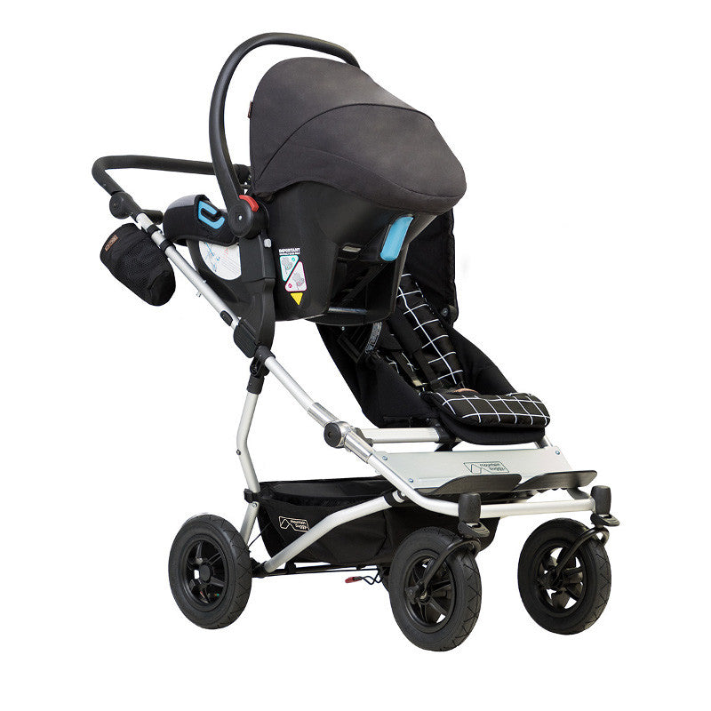 Mountain Buggy Duet Silver Bumpstart Babyshop