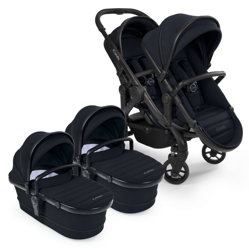 Icandy peach 3 double pushchair sales